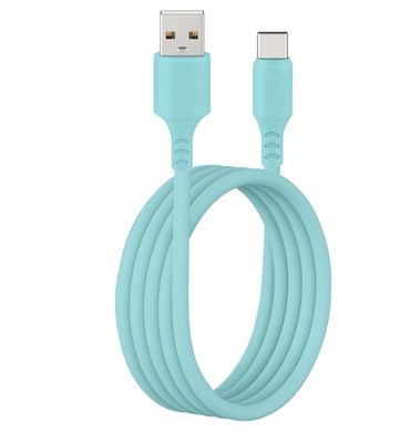 comprar Cable USB magnético de silicona para carga rápida y transferencia de datos 100W 60W 27W 20W para iPhone 1M longitud 5V2A/5V3A salida online manufacture
