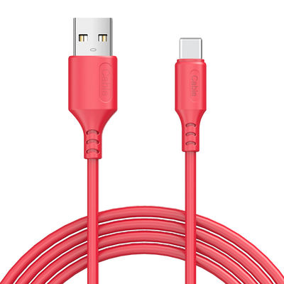 kupować 1m/2m silikonowy kabel do szybkiego przesyłania danych i 3A ładowanie 480Mbps USB2.0 online manufacture