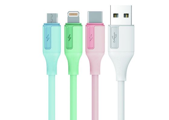 comprar Cable de carga de silicona USB A 480 Mbps Cable USB 2.0 para teléfono móvil online manufacture