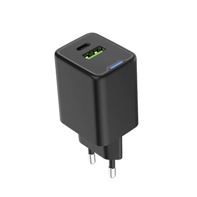 Beli Black GaN USB Charger 45W USB A Wall Charger Fast Type C Charging Block Plug online manufacture