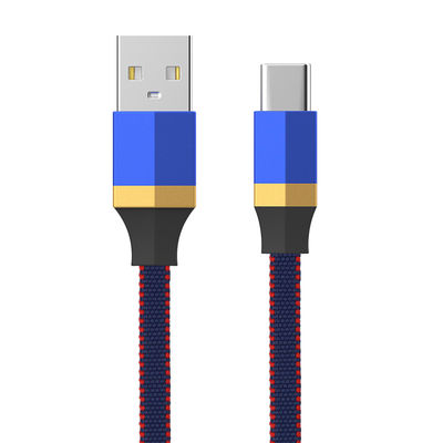 Купить 2A / 3A Вплетенный USB кабель для зарядки для мобильного телефона скорость передачи 480Mbps online manufacture