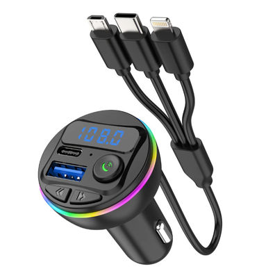 Mua Bộ sạc ô tô không dây Bluetooth USB FM Transmitter với bàn tay miễn phí gọi Sạc nhanh online manufacture