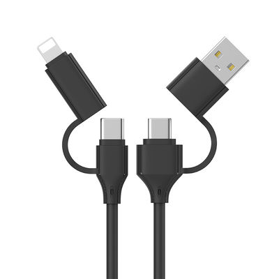 comprar Cable de carga USB compacto de 2 en 1 para dispositivos Lightning y Tipo C online manufacture