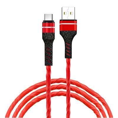 Αγορά Κόκκινο καλώδιο φόρτισης USB 2.0 μήκους 1M για γρήγορη φόρτιση και μεταφορά δεδομένων online manufacture