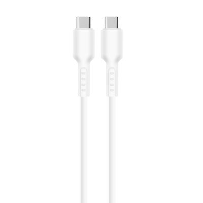 comprar 1m / 2m Negro / Blanco Cable de carga de silicona 480Mbps Personalizable online manufacture