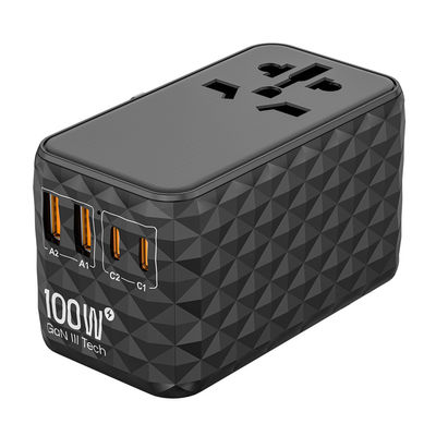 satın al 100W Evrensel Seyahat Adaptörü Uluslararası Dünya Çapında Güç Adaptörü ABD için AB İngiltere online manufacture