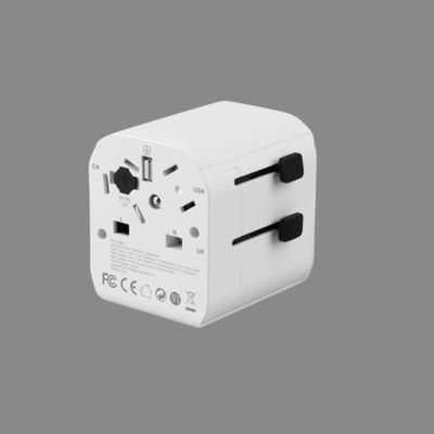 comprar Adaptador de alimentación universal para viajes en todo el mundo USB A USB C cargador de pared para EE.UU. UE Reino Unido online manufacture