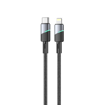 satın al Özel USB 2.0 Çok Fonksiyonlu Şarj Kablosu 3A 1M / 2M 480Mbps Siyah Renk online manufacture