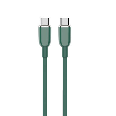 comprar Cabo de carregamento de silicone trançado 3A CC60W / CL27W Cabo de transferência de dados de alta velocidade online manufacture