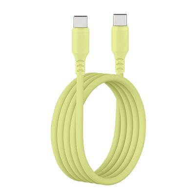 kopen Silicone Type C Magnetisch oplaadkabel voor laptop en mobiele telefoon 100W 60W 27W 20W online manufacture