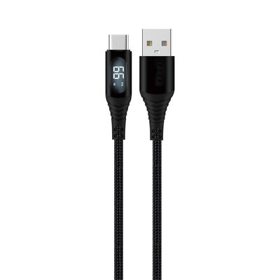 kupować Czarny cyfrowy wyświetlacz Wielofunkcyjny kabel ładowania CC60W / CL27W Kabel szybkiego ładowania online manufacture