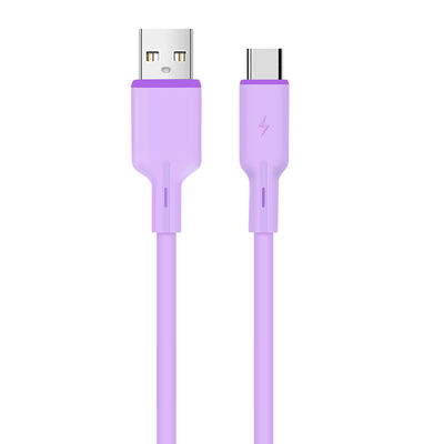 주문 맞춤형 TPE / PVC USB 고속 충전 케이블 USB / TypeC 라이트닝 / 안드로이드 / TypeC online manufacture