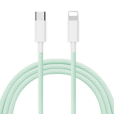 Купить Быстрая зарядка с плетёнными кабелями USB C типа C 1M 2M 3M 60W PD кабель зарядки online manufacture
