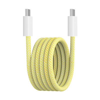 comprar Conector de aluminio USB C a USB C 60W / 100W Carga magnética trenzada y cable de datos para carga rápida online manufacture