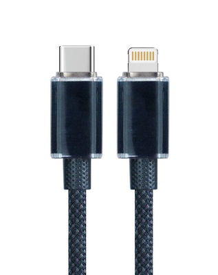 Beli 3A Kabel pengisian A ke M ke C ke L untuk pengisian ponsel Hitam/Bodas/Bulu Ungu online manufacture