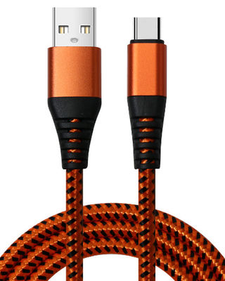kopen 2A Snel opladen gebreide USB-kabel tot type C online manufacture
