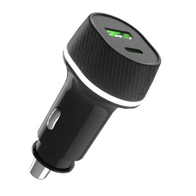Mua 2025 LX Thương hiệu PD 18W Cổng kép đơn loại C USB A 20W QC Car Fast Charging Charger Hợp kim nhôm online manufacture