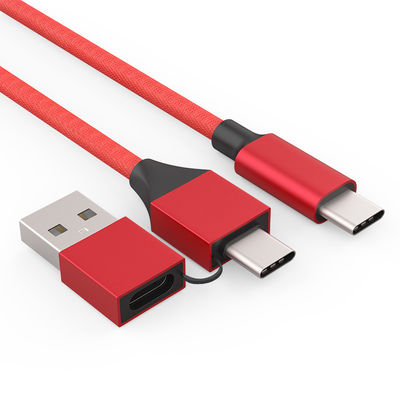 주문 2025 Lx 브랜드 1M 길이 2IN1 엮은 충전 케이블 60W 출력 및 480Mbps 전송 속도 online manufacture