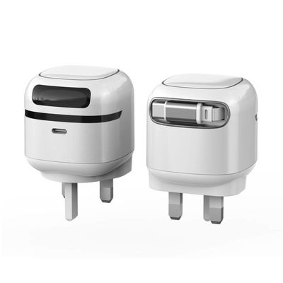Beli PD 65W Pengisi daya dinding retraktif Tipe C Pengecas cepat Ponsel USB Pengisi daya blok online manufacture