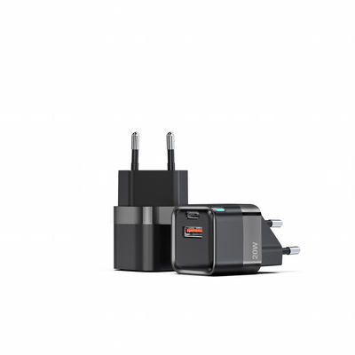 kupować Ładowarka GaN 20W Ładowarka USB C USB A Adapter zasilania EU Wtyczka 2 Port online manufacture