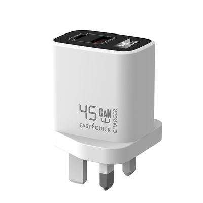 주문 45W GaN 빠른 충전 USB C 충전기 디스플레이 색상 어댑터 노트북, 스마트 폰, 태블릿 및 수천 online manufacture