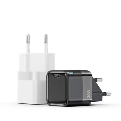 kaufen 20W PD-Ladegerät mit Licht, GaN USB-Ladegerät für schnelles Laden Schwarz/Weiß 100-240Vac online manufacture
