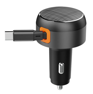 Beli 30w Mini Desain Private Mold Car Charger Dengan Kabel yang Dapat Ditarik - Pengisian Cepat online manufacture