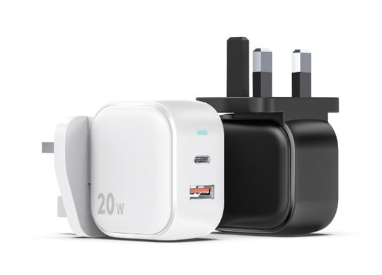 satın al NeoGlow 2'de 1 Şarj Merkezi Adaptatif Akım Ekranı ile Işıklandırılmış USB-A + USB-C Portları online manufacture