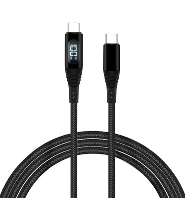 kopen Nylon-geflederde USB-kabel met slim digitaal scherm - Real-time stroom-/wattagebewaking online manufacture