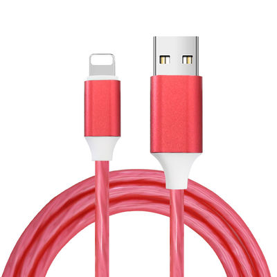 kupować Neonowy kabel do nocnej lampki świeci podczas ładowania urządzeń. Konfigurowalny i trwały dzięki plecionej konstrukcji TPE. online manufacture