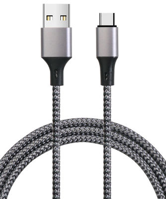 Купить TPE Алюминиевый плетеный USB-кабель Быстрая зарядка данных Военно-качественный плетеный кабель online manufacture