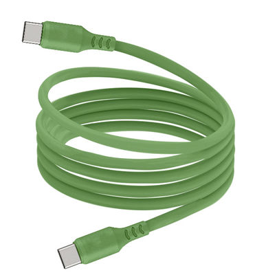 Beli Kabel data silikon ramah lingkungan dengan pilihan yang disesuaikan Tidak beracun Aman untuk kulit Super fleksibel C-C20V3A 60W max / C-L 9V3A 27W max online manufacture
