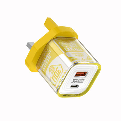 주문 120W 출력 4포트 스마트 충전 스테이션, 여러 기기 초고속 충전 지원, QC 3.0/USB-C/A, US/EU/UK 플러그 표준 online manufacture