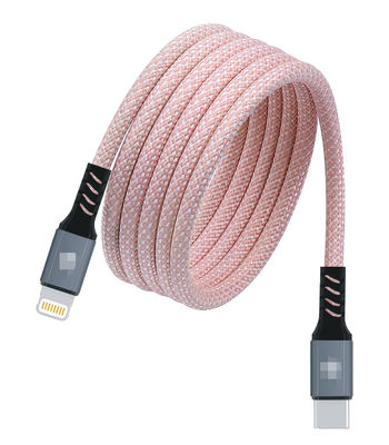 comprar 2025 Cables trenzados magnéticos 1m de longitud Negro Opciones rosadas online manufacture