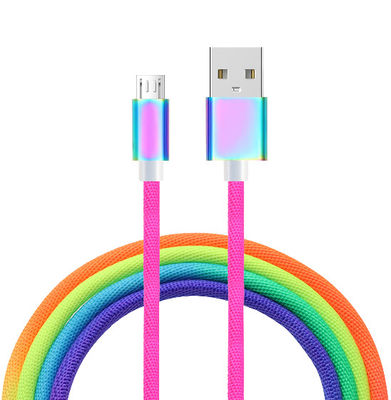 kupować Żywy tęczy splecione kabel - Metalowy złącze i bezprzewodowy projekt online manufacture