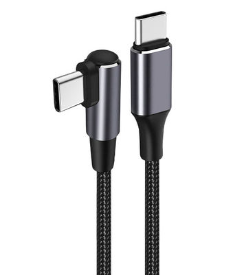 satın al 90° açılı USB-C'den USB-C Kablosu Oyun Değiştiren Şarj Veri Senkronizasyonu online manufacture