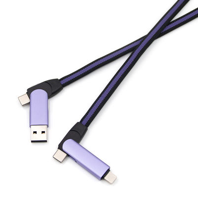 Beli Kabel CC60W/CL27W 3A Multi-Device yang disesuaikan dengan desain konektor L dan dukungan OEM yang disesuaikan online manufacture