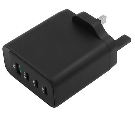 주문 45W 멀티 포트 충전기 3x PD USB-C 1x QC USB-A 영국 시장용 공간 절약형 접이식 플러그 입력 전압 100-240V 휴대용 디자인 online manufacture