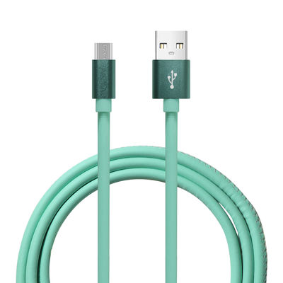 kupować 2025 Stylowy, świecący w ciemności aluminiowo-skórzany pleciony kabel do transmisji danych z diodą LED i szybkim ładowaniem online manufacture