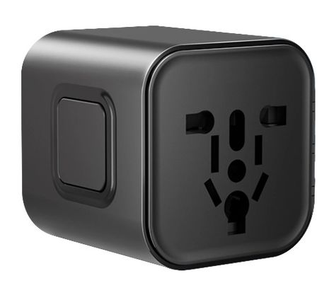 comprare Compatto Adapter universale per caricabatterie nero ABS per la ricarica online manufacture