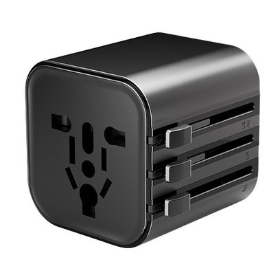 comprar Adaptador de viaje internacional de 4 en 1 EE.UU. / UE / Reino Unido / AU Enchufe de carga rápida para una carga cómoda en 150 países online manufacture
