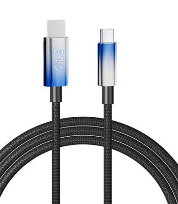 Beli 1.2M/2M TPE-Breaded Digital Readout Data Cord C-C20V3A 60W max/C-L 9V3A 27W max untuk transfer muatan online manufacture
