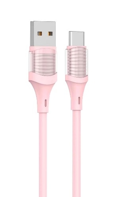 kupować Wielokolorowy Przezroczysty Silikonowy Kabel do Przesyłu Danych 1m Pleciony online manufacture
