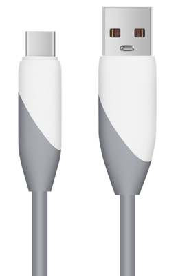 kupować Stylowy, wykreślony wzorem kabel USB - A do USB - C, spleciony przewód nylonowy do trwałego szybkiego ładowania online manufacture